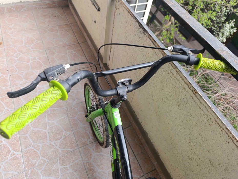 Колело, детско, зелено, 14 инча