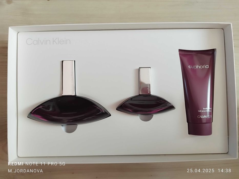 ПРОМО оферта! Нов комплект Calvin Klein Euphoria 130ml