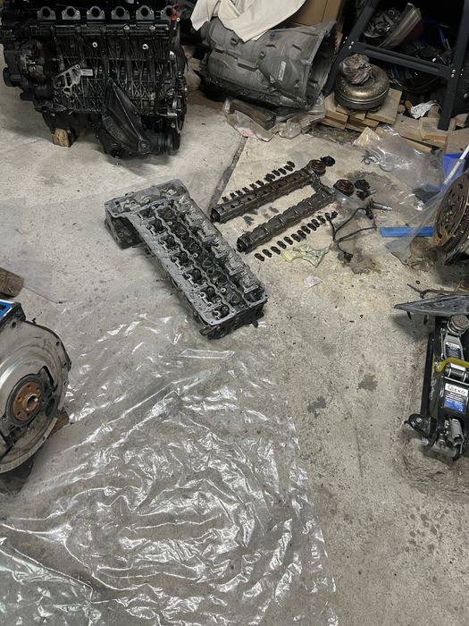 Двигател БМВ N53B25A на части