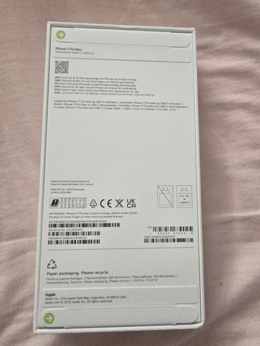 Iphone 17 pro max sigilat
