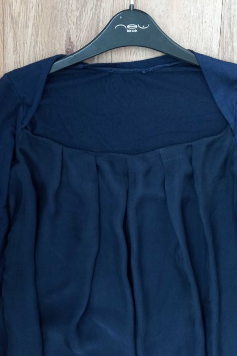 Rochie plisata cu matase naturala