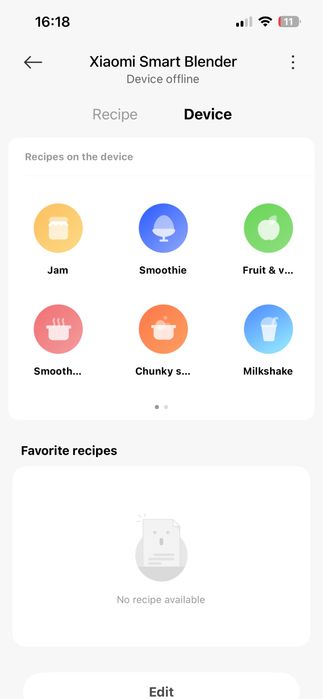 Смарт блендер Xiaomi Smart Blender MPBJ001ACM-1A