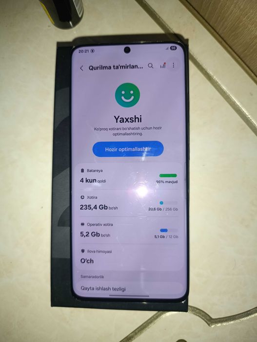 Samsung S21 Ultra karopkasi bor