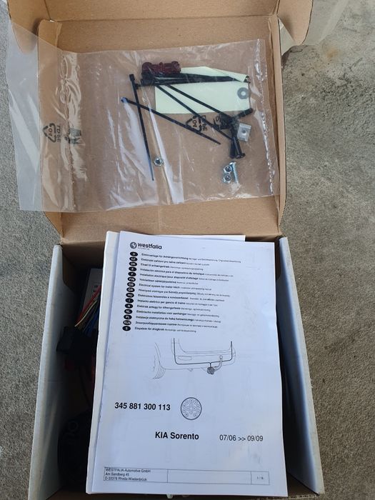 Instalatie electrica carlig Kia Sorento JC