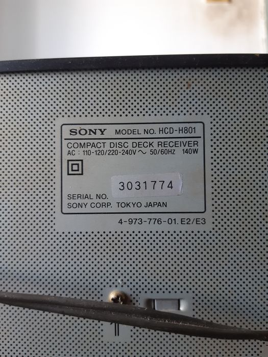 Музцентр SONY G 80 продается