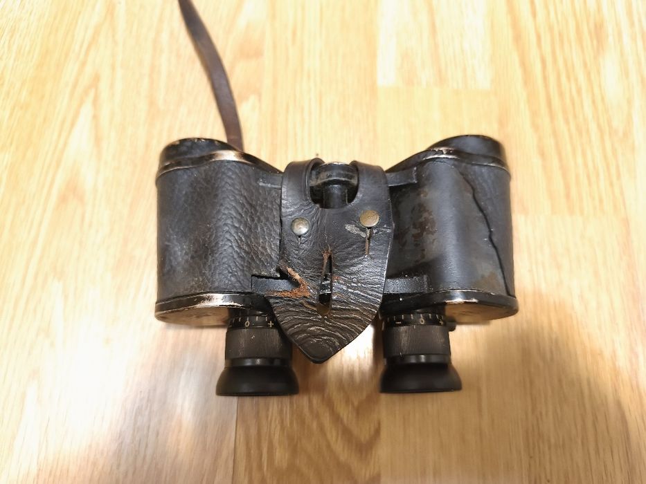 Binoclu vechi Colmon Paris Mima 8x25 cu husa originala din piele