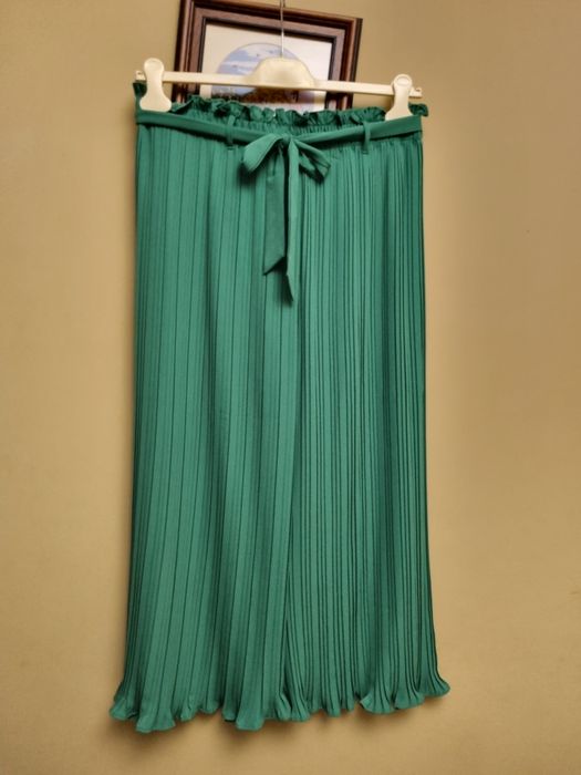 Fustă pantaloni plisata