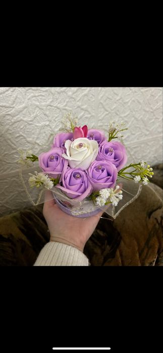 Aranjamente trandafiri sapun