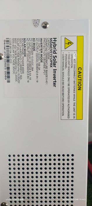 UPS sistema uchun ideal 1,5kw off grid invertor.