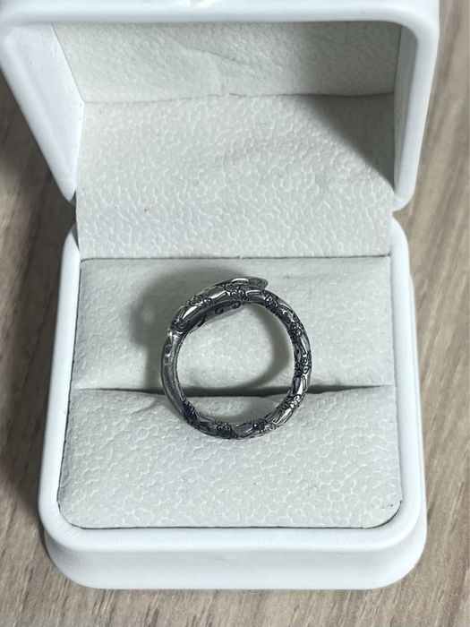 Кольцо серебро домбыра