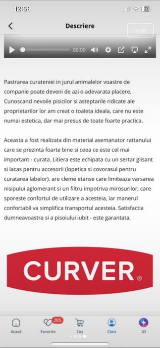 Litieră pisica acoperita