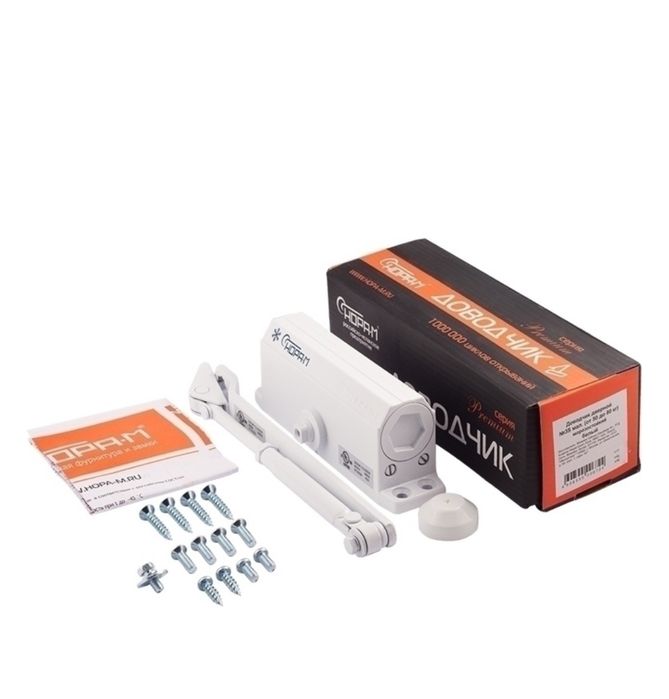 Дверной доводчик с установкой