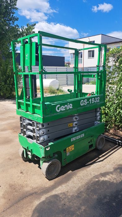 Închiriere Nacela Electrica tip foarfeca 8-14m ,Bucuresti Ilfov