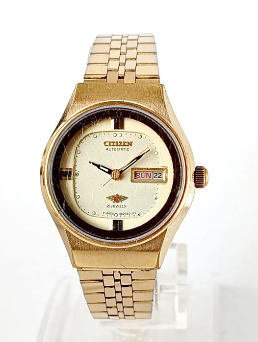 CITIZEN automatic -оригинален дамски часовник с възможност и за ръчно навиване, работещ