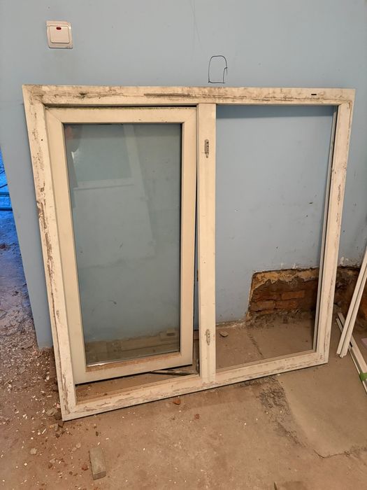Ușa termopan mare plus un geam Oferta