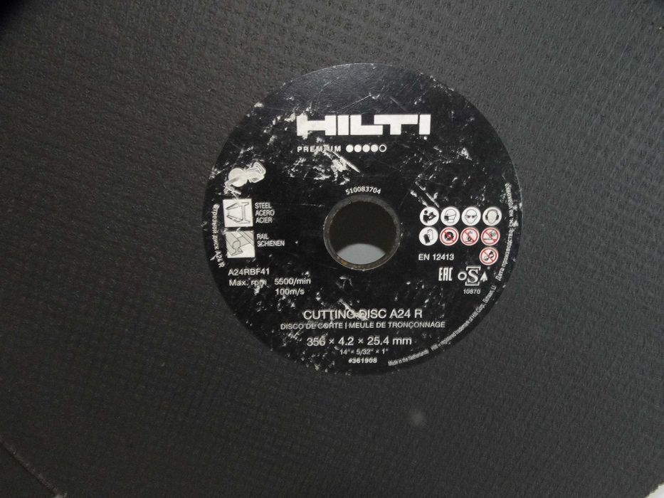 Hilti  A24 R 356 x 4.2 x 25.4mm - Абразивен диск за метал / уайзен