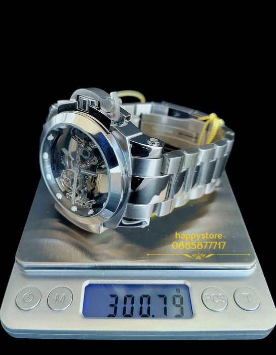 часовник INVICTA Coalition Forces Silver Skeleton Full metal automatic