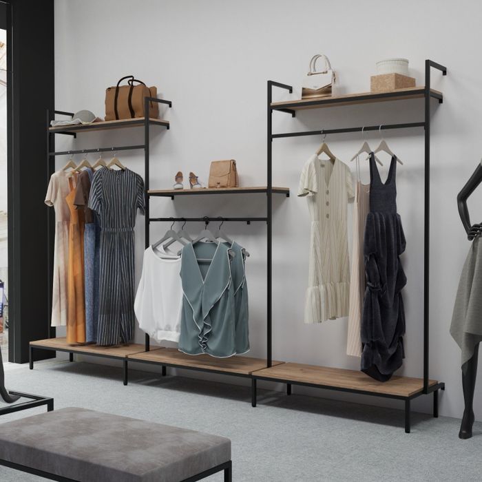 Стеллажи для магазинов/Полка витрина для магазинов