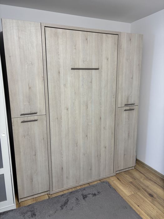 Ansamblu pat dulap 1 persoana