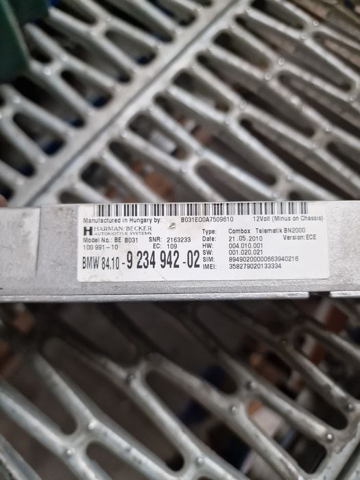 Combox modul bluetooth bn2000 bmw e90 e91 e92 e93 x1 x5 x6/9234942