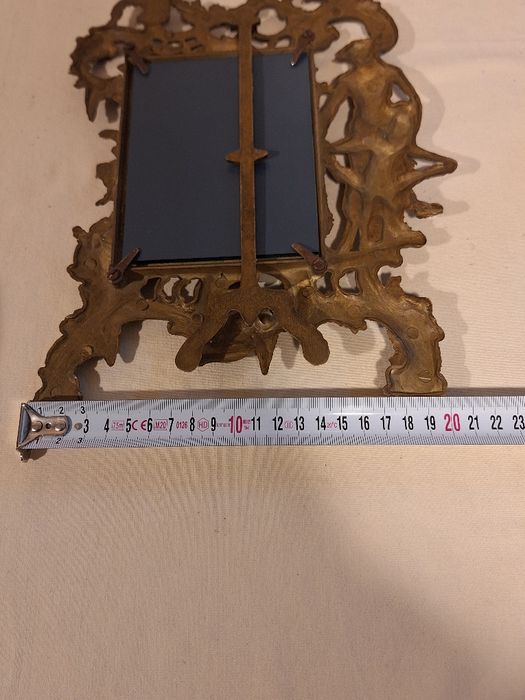 Бароко огледало от месинг