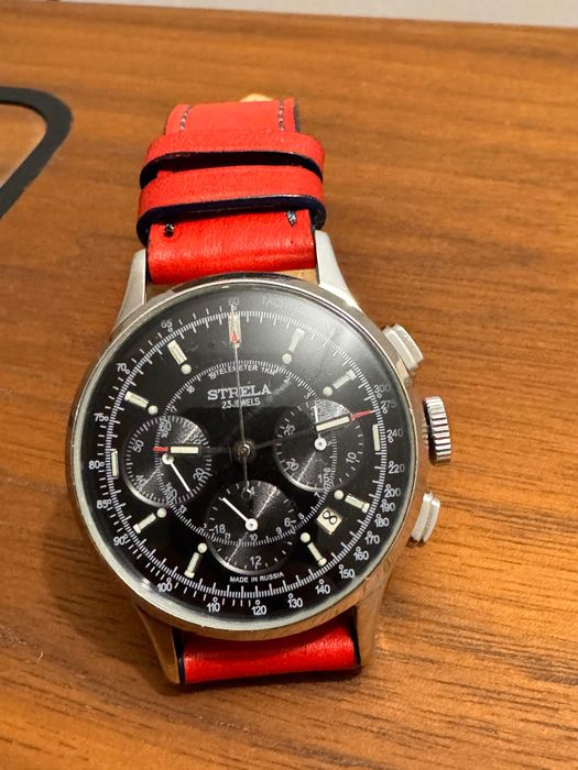poljot Strela chronograph