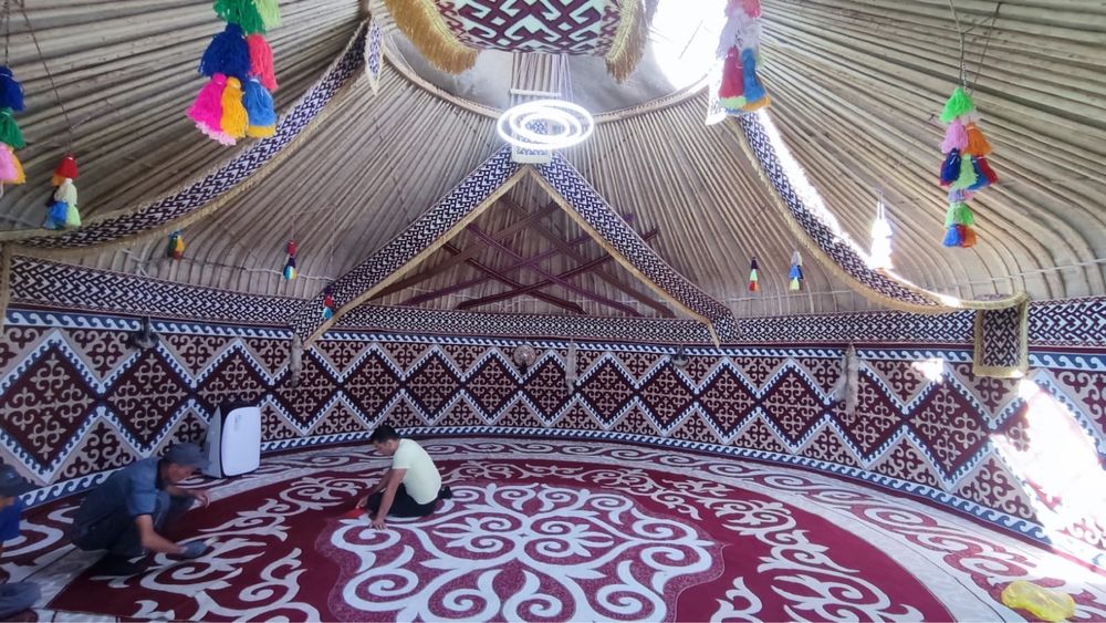 Юрта казахская киіз үй