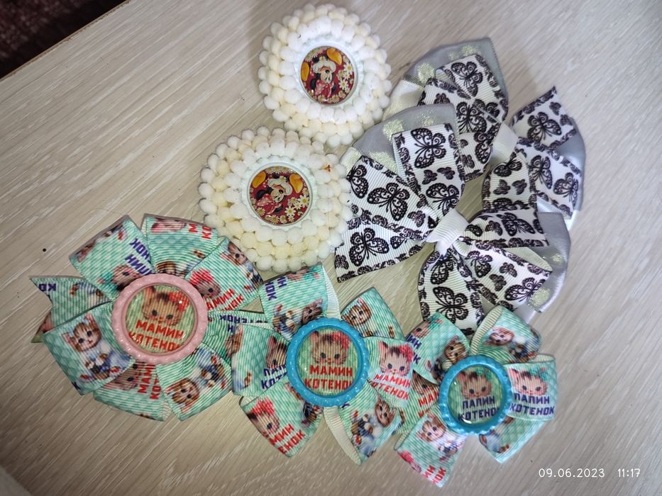 Продам бантики ручной работы