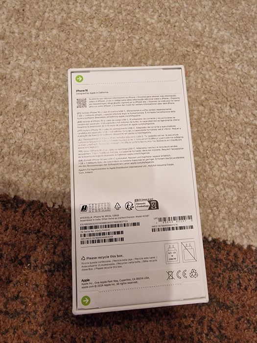 Iphone 16 Sigilat White Neverlock