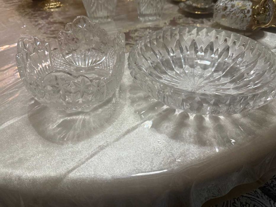 Посуда хрустал в ассортименте