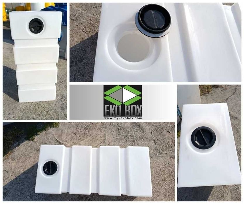 Резервоари/бидони/цистерни с плътен капак за каравани, кемпери, лодки.