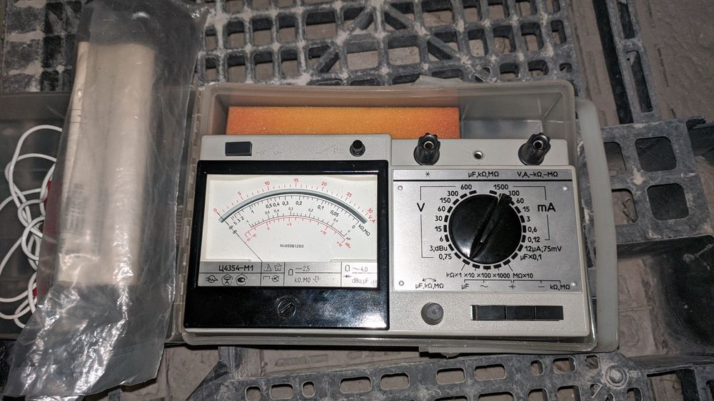 Ц4354М1 Мультиметр СССР. Новый.