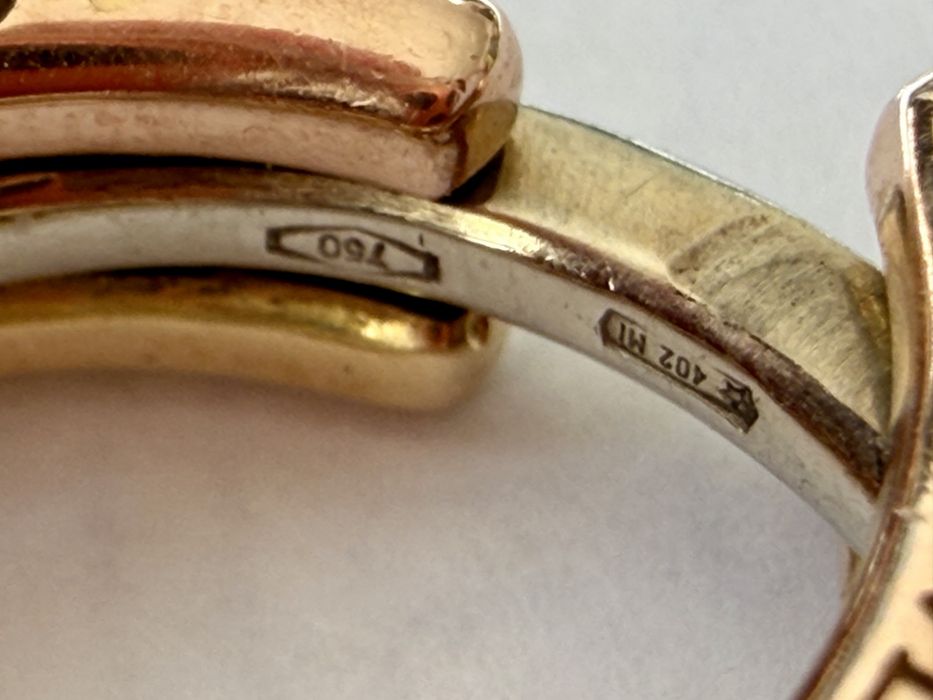 Bulgari Collapsible 18k пръстен