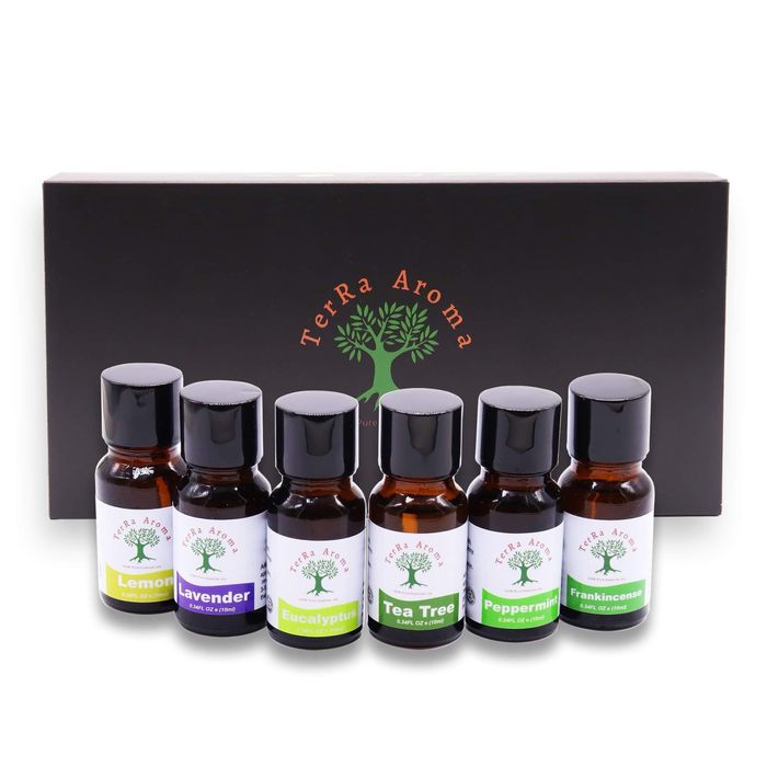 Етерични масла подаръчен комплект  6 х 5 мл