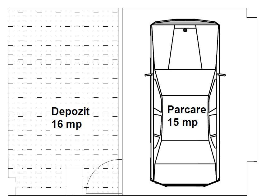 De vanzare spatiu (1 depozit +1 loc parcare) in Cluj City Center