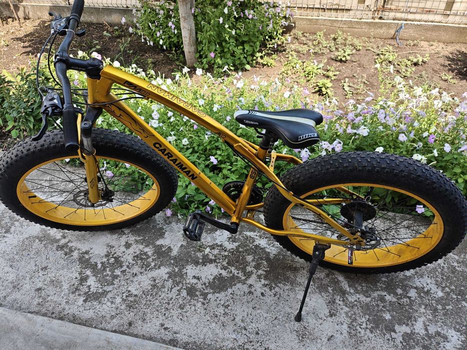 Bicicletă Fat Bike Caraiman - Roți 26 inch, aspect deosebit, stare bună