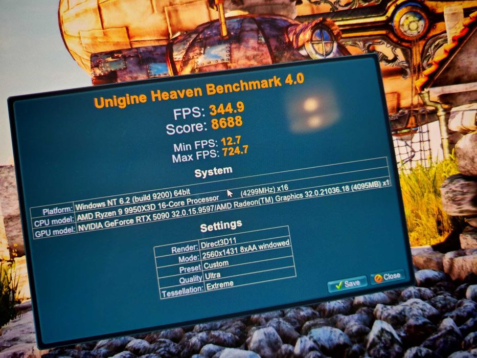 Видео карта ASUS ROG ASTRAL RTX 5090 32GB GDDR7 OC Edition