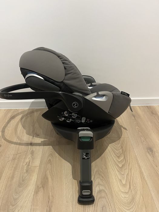 Scoica auto Cybex Platimum Gray + Baza Cybex Z i-size universal ISOFIX