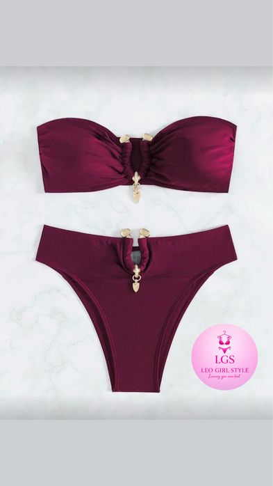 Дамски бански цели и две части