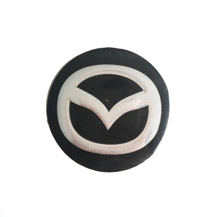 метални стикери за Мазда MAZDA 58мм 4 броя комплект емблеми за капачки