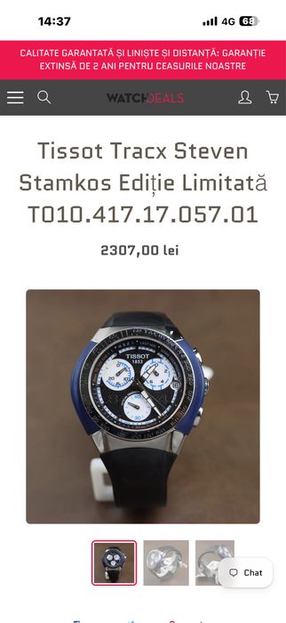 Ceas tissot impecabil