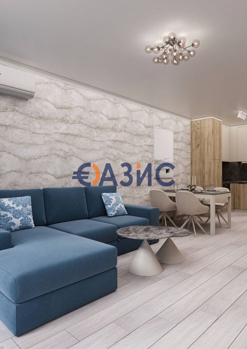 Продава се Двустаен апартамент в к.к. Слънчев бряг - 61 кв.м за 1024 €/кв.м - Снимка #2