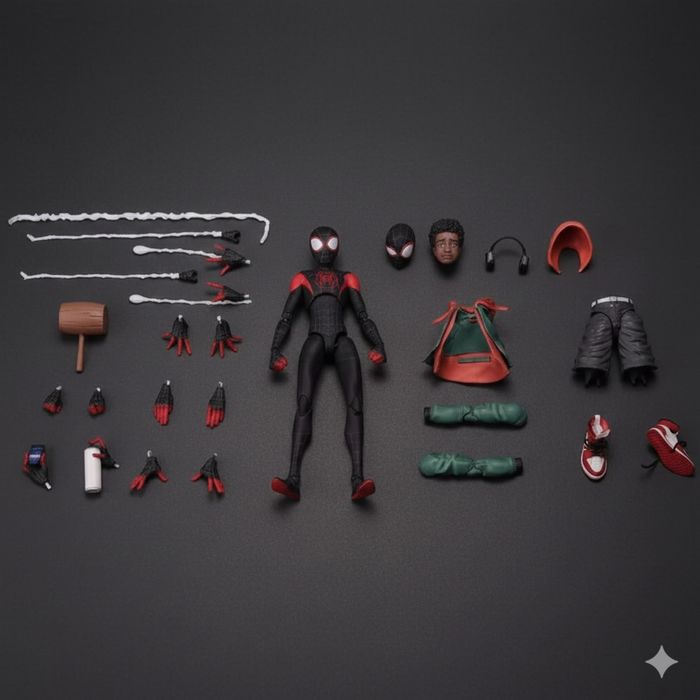Figurina Miles Morales - Spider-man Into To The Spider-Verse