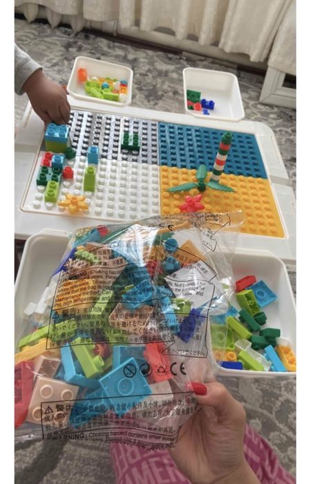 Лего стол детский стол со стулом