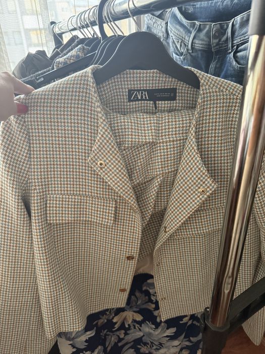 Zara комплект/ пола-панталон и сако