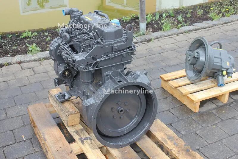 Motor Perkins LD , montat pe palet de lemn