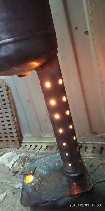 Продам Печь на отработке буржуйка, отработка