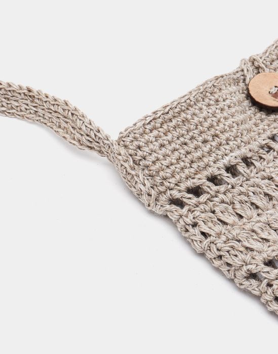 Продаётся льняная сумочка ручной работы