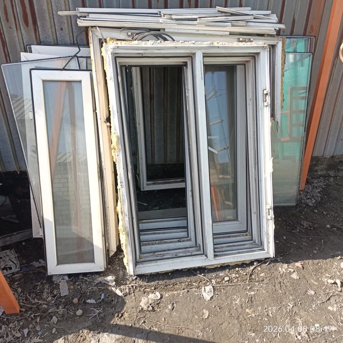 отдам даром пластиковые окна
