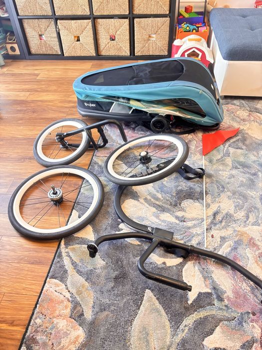 Carucior alergare Cybex Zeno cu kit de bicicletă